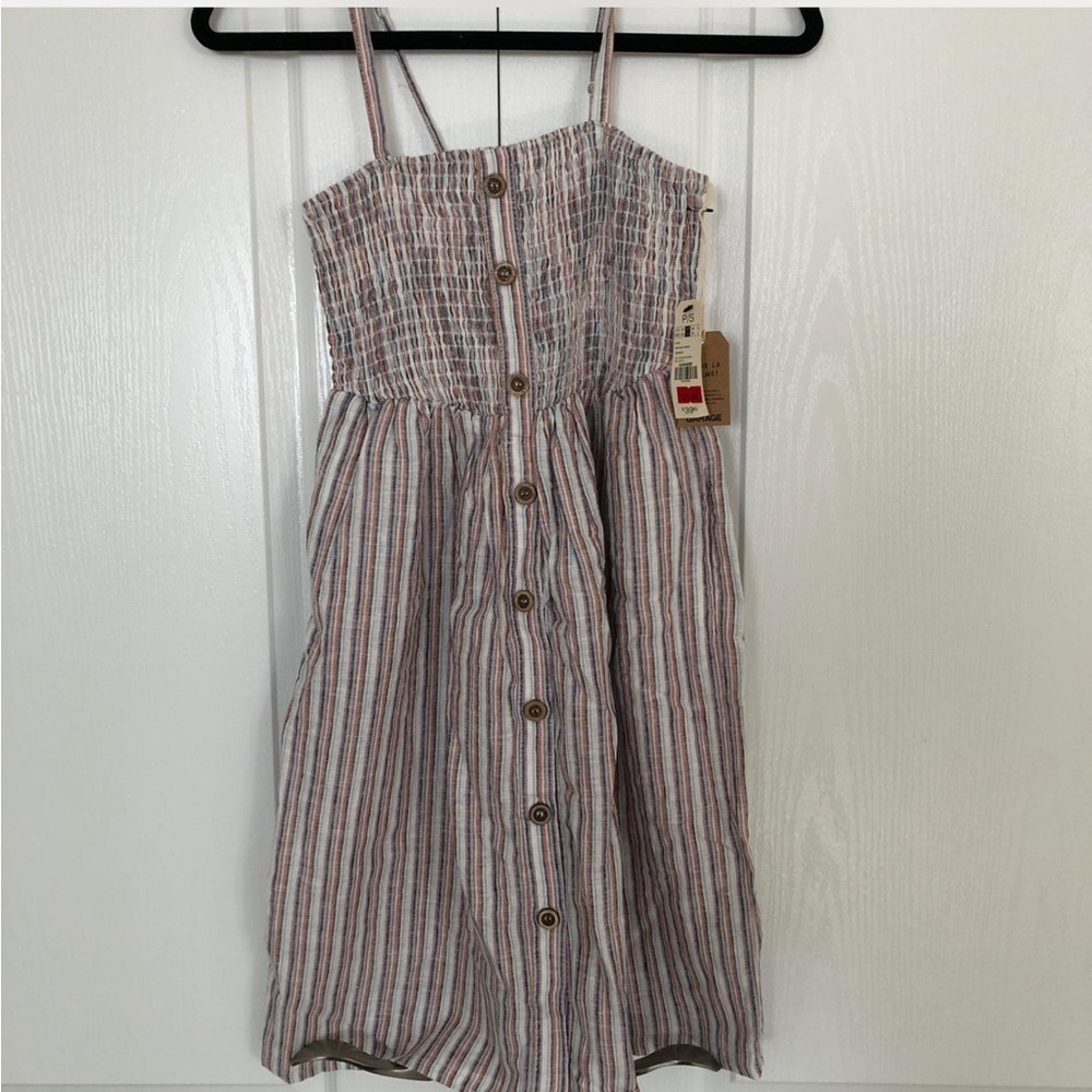 Garage multi-coloured Pleated Sundress
